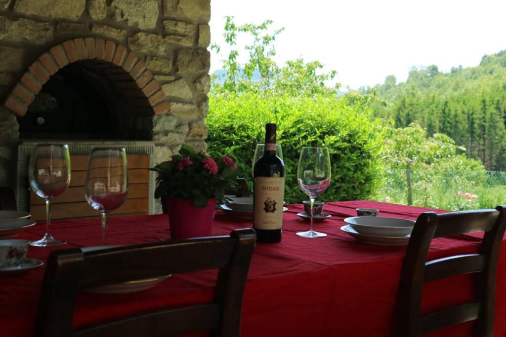 La Sala Vecchia - Lovely Tuscan Holiday House Badia Prataglia, Casentino Valley Chiusi della Verna Buitenkant foto